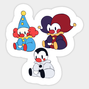 Little Clowns Sticker